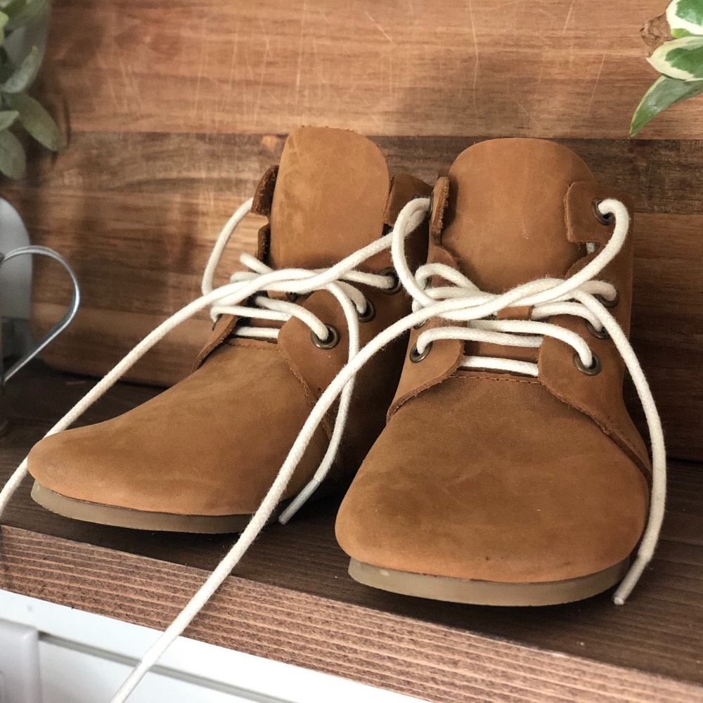 Harriet High Top Oxfords Hard Sole by Piper Finn